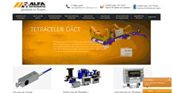 Desktop Screenshot of alfainstrumentos.com.br